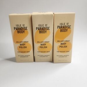 NIB Isle of Paradise Body Brilliantly Bright Body Moisturizer RadiantSkin Mini 3